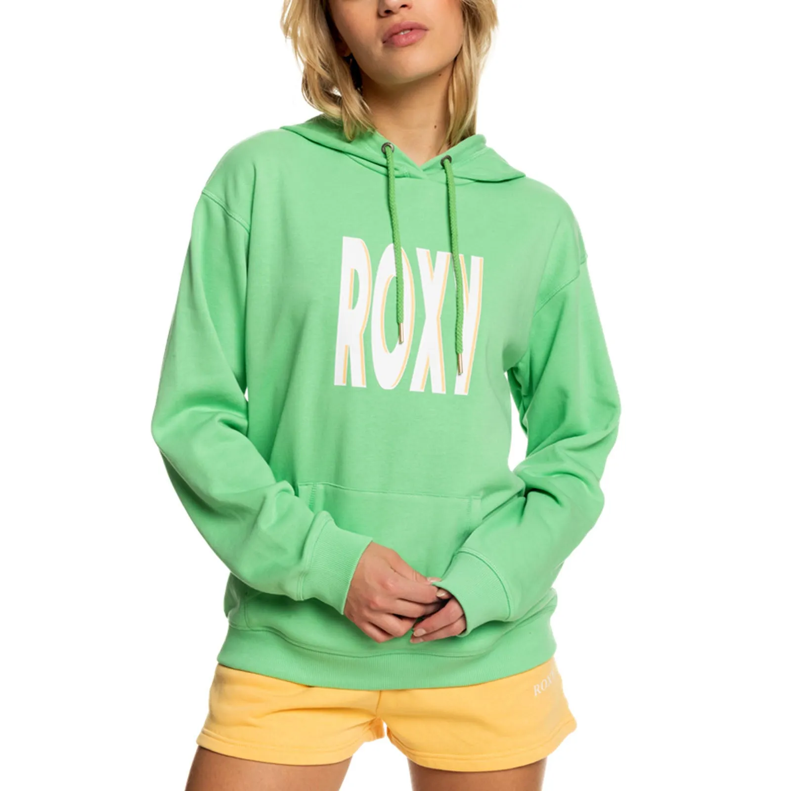 Active Comfort Wear product exchange policy Roxy Womens That??s Rad Pullover Sweatshirt Hoodie
