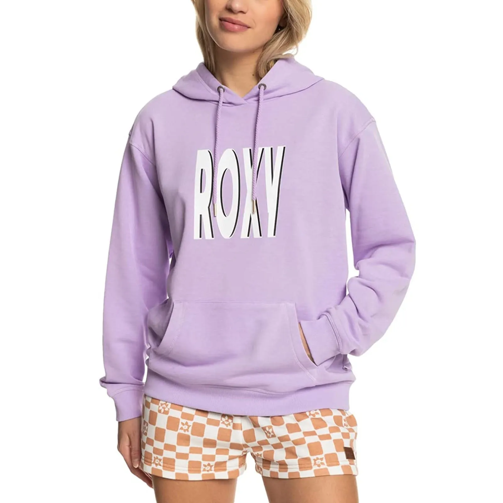 Modern Relaxed Roxy Womens That??s Rad Pullover Sweatshirt Hoodie