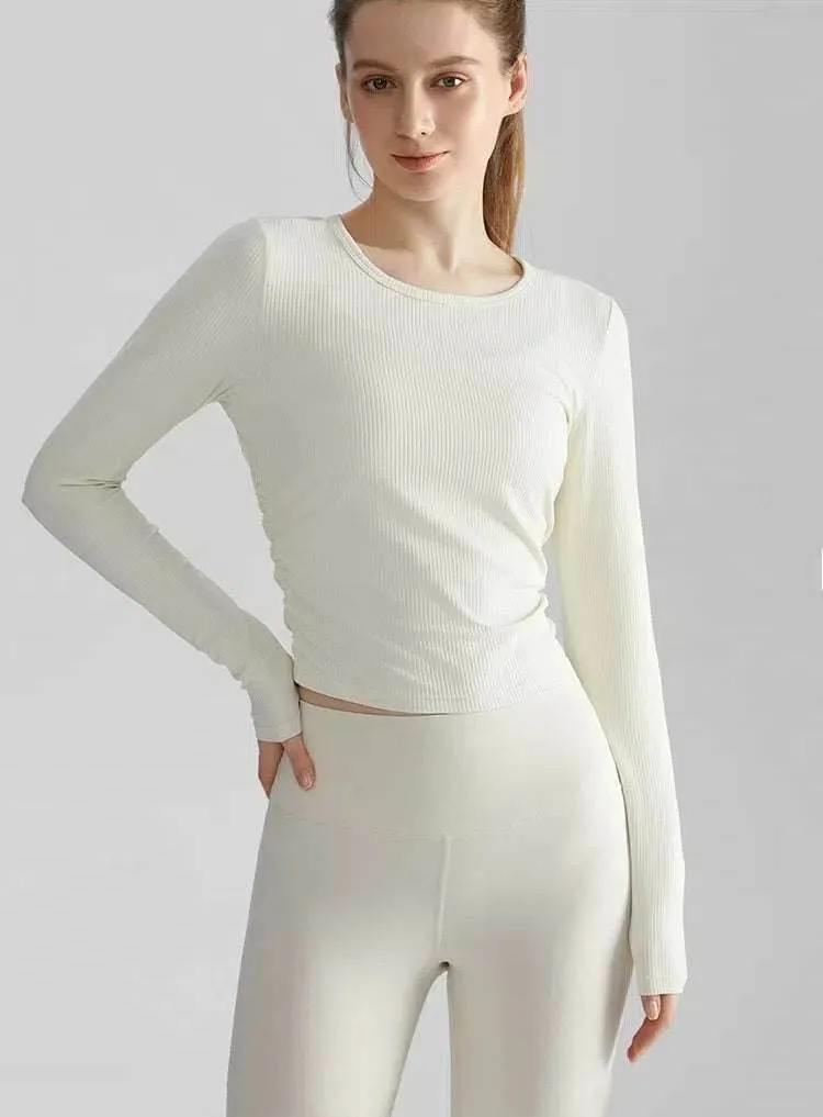 HighElasticity Long Sleeve Yoga T-Shirt