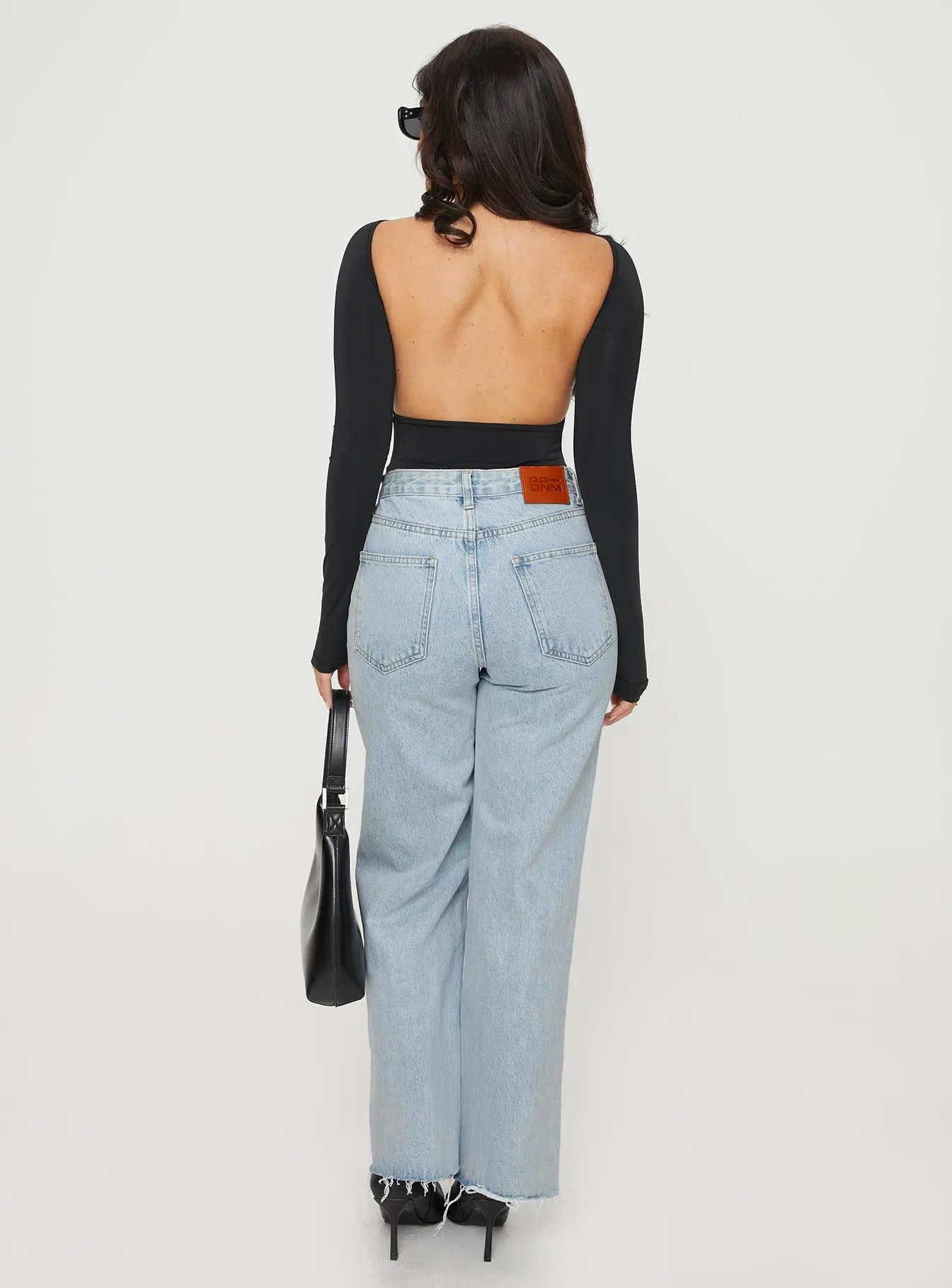 Arlington Straight Leg Denim Jeans Light Wash Petite Recycled Polyester Tagless Design