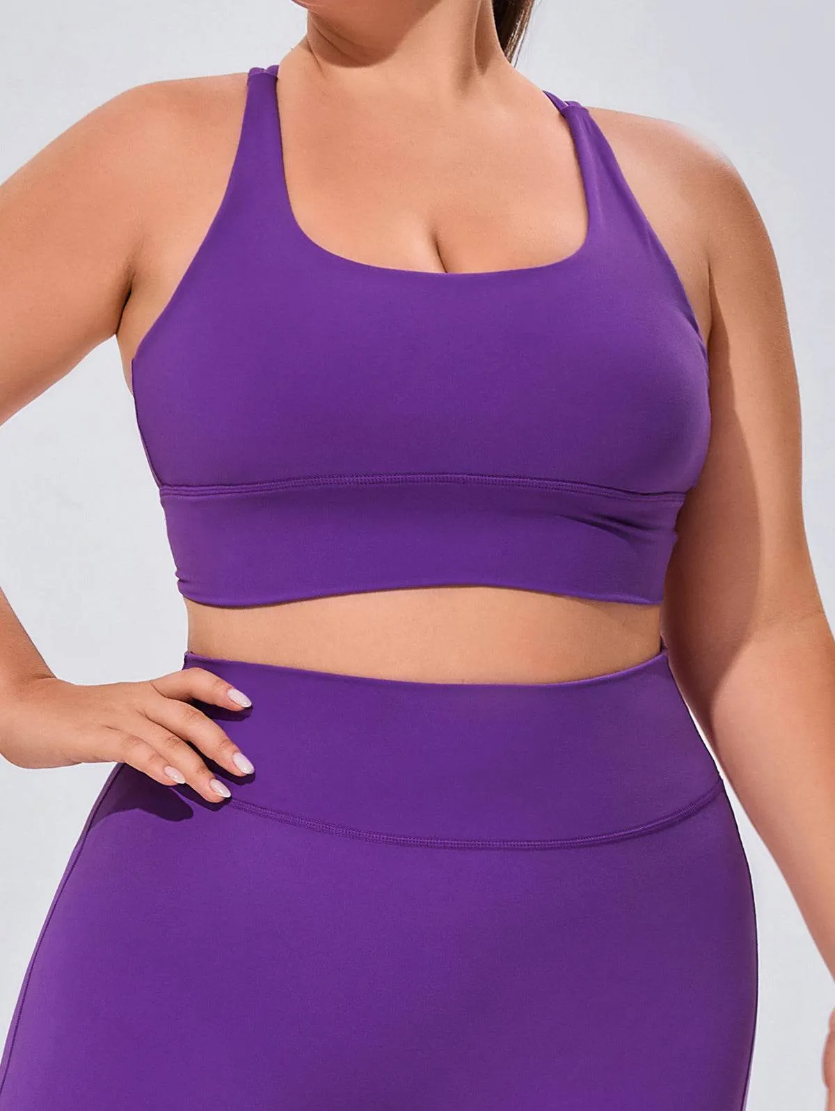 QuickReleaseFastenings Cross Strap Sports Bra