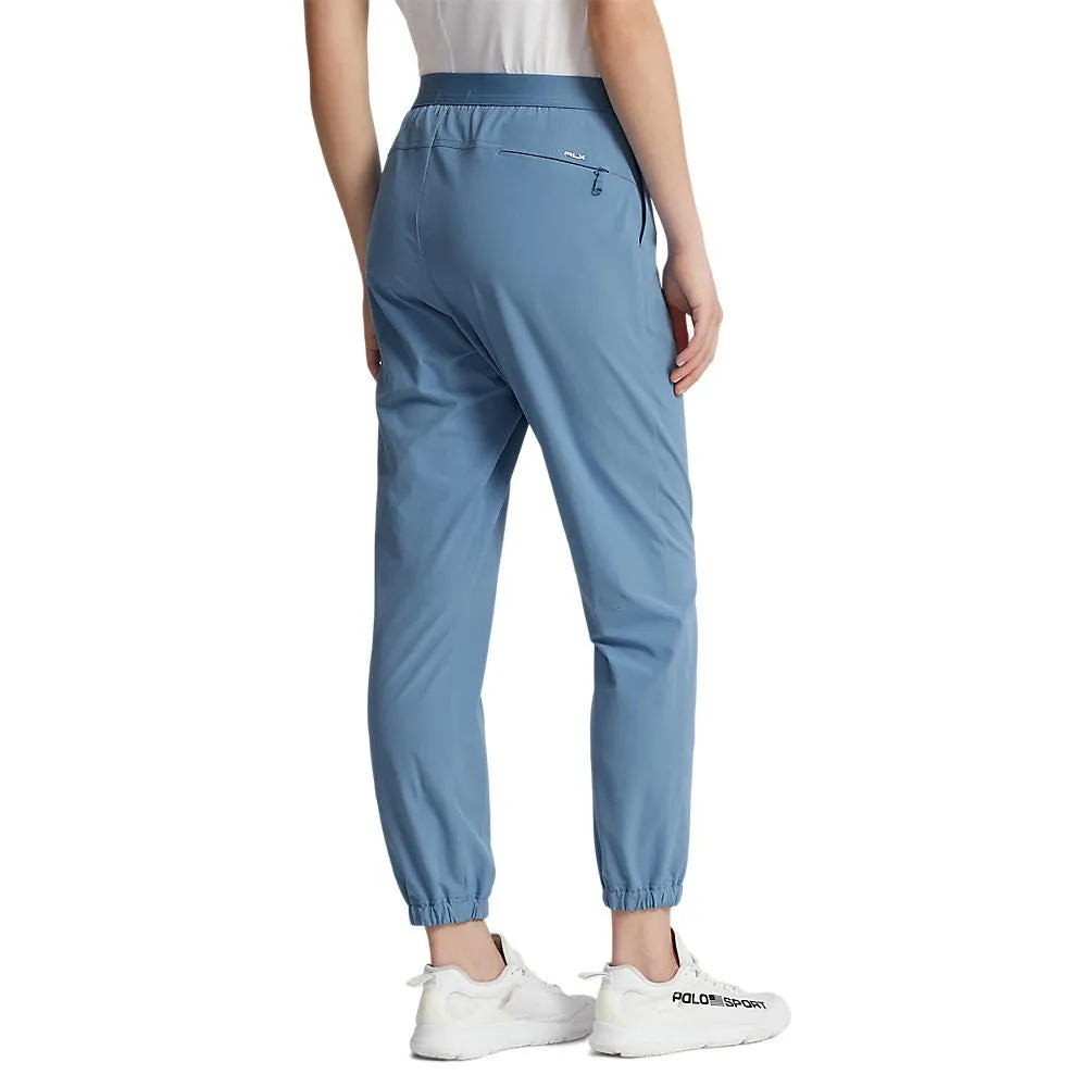Stylish Wear RLX Ralph Lauren Women's 4 Way Stretch Cuffed Golf Pants - Hatteras Blue