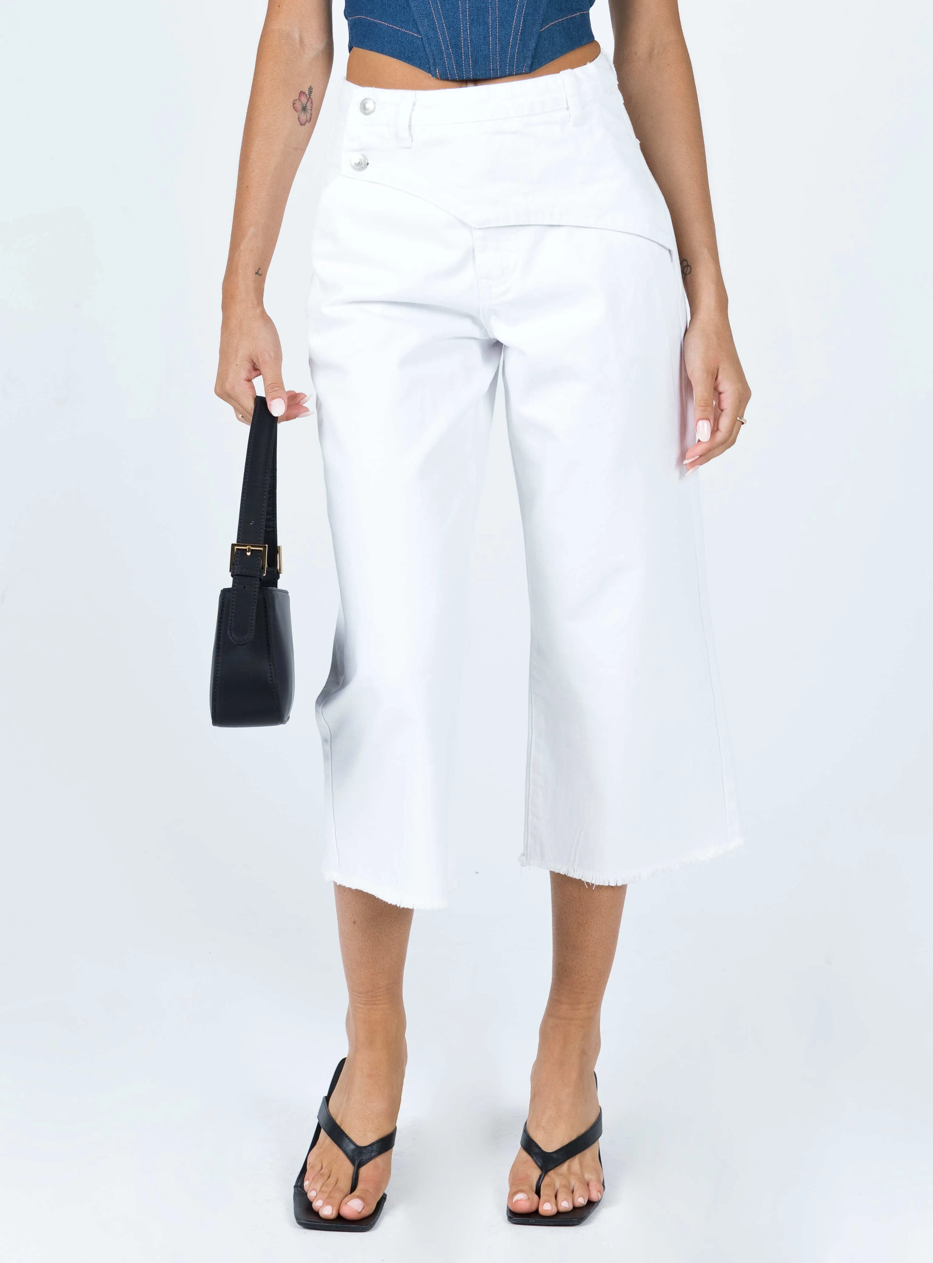 Berlin 90's Denim Jeans White QuickDryTechnology