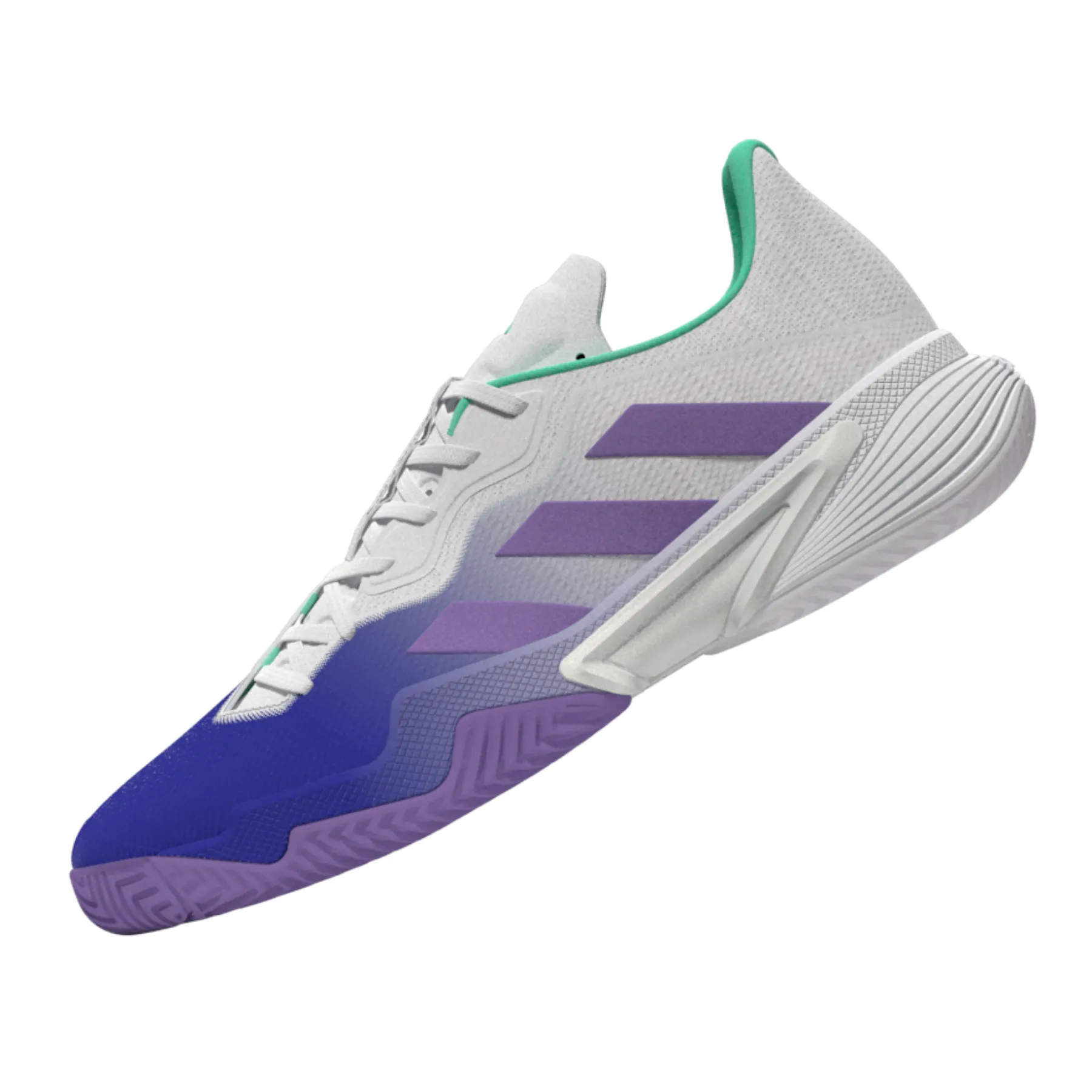 Fashionable Adidas Performance Barricade Women Tennis Shoes - LUCBLU/VIOFUS/PULMIN