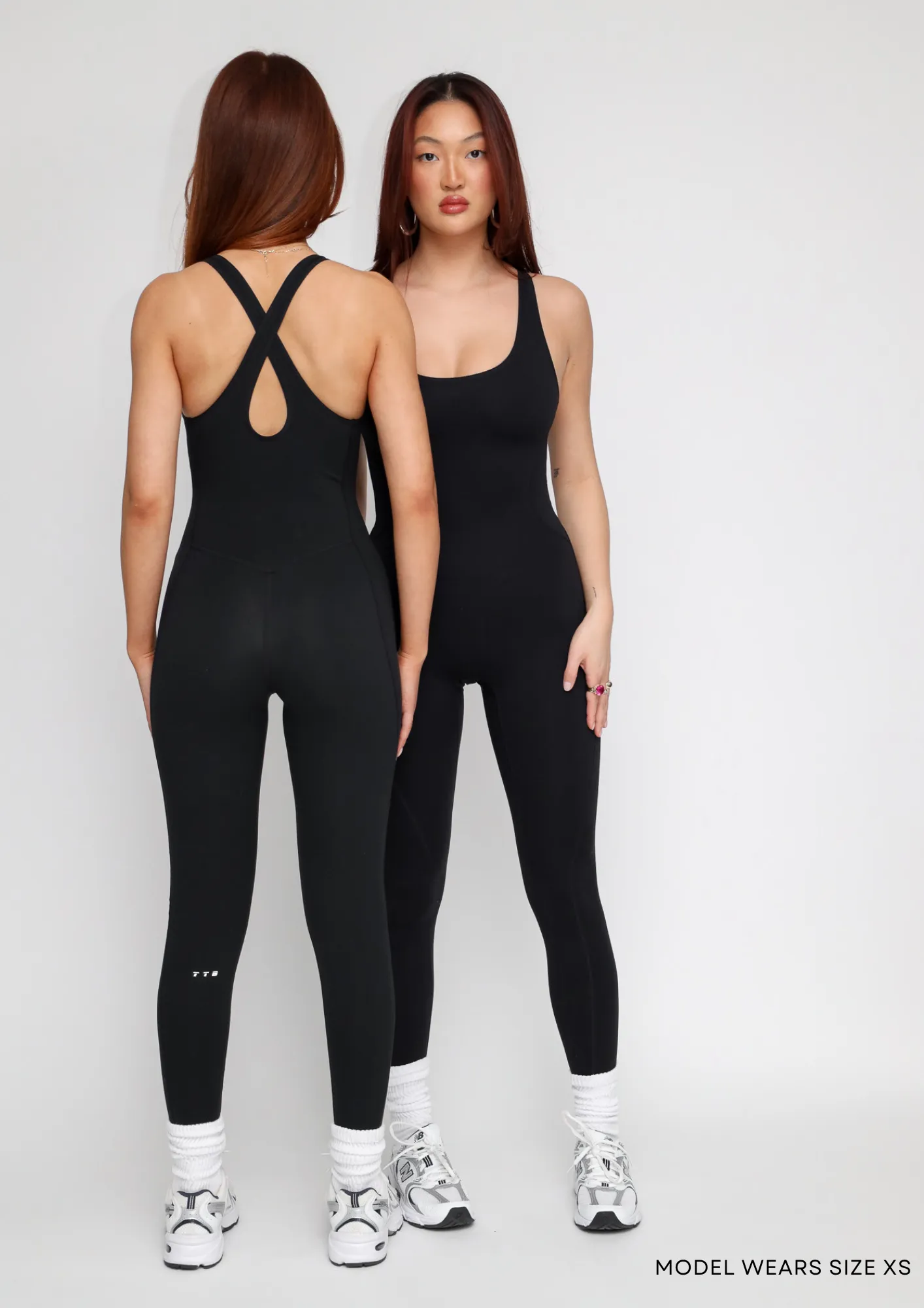 Cross-Back Bodysuit long sleeve bodysuit