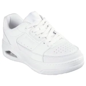Skechers Womens Uno Court Courted Style Trainers Sail Vibe All Day Comfort Engineering