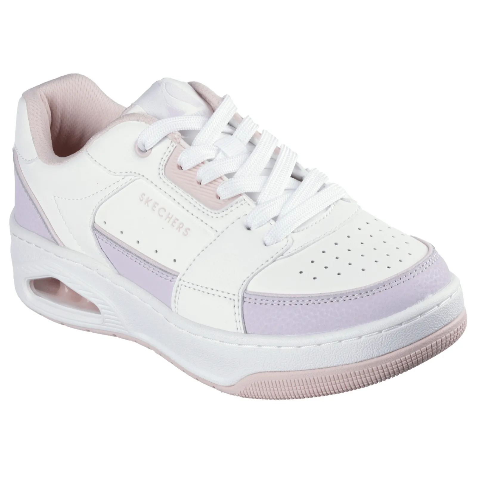 Nature Walk All Weather Everyday Users Skechers Womens Uno Court Courted Style Trainers