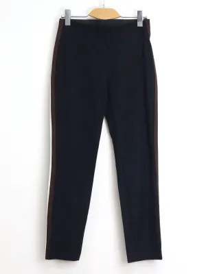 Full Comfort Freedom Fit Women's Side Striped Causal Pants,Black