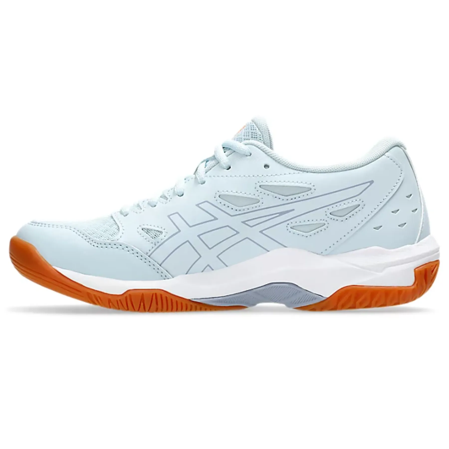 Asics Gel-Rocket 11 Women Multi Court Shoes - Cool Grey/White Arch Support Innovation High Impact Support