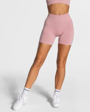Contoured Cuff Design Wrinkle Free Weave Timeless Scrunch Shorts "Rosa"