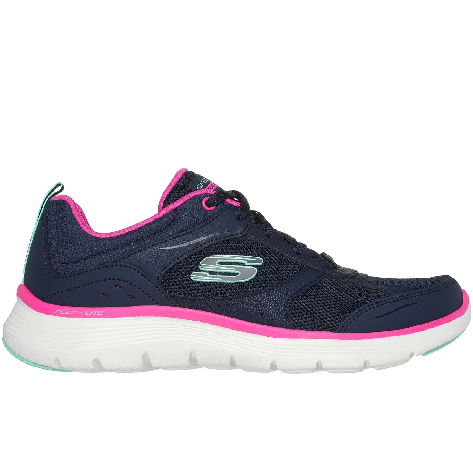 Contoured Arch Bridge Skechers Womens Flex Appeal 5.0 Fresh Touch Trainers
