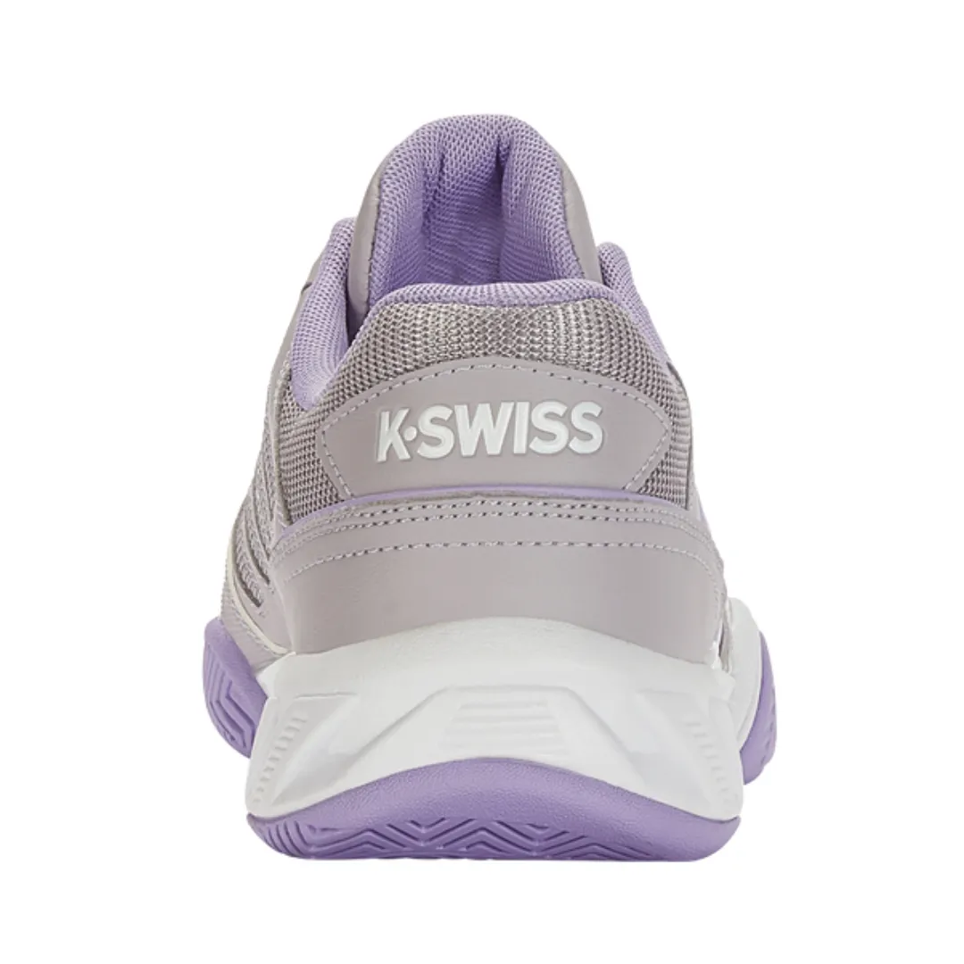 K Swiss Big Shot Light 4 Women Tennis Shoes - Raindrops/White/Purple Rose Odor Control Technology adjustable lacing system