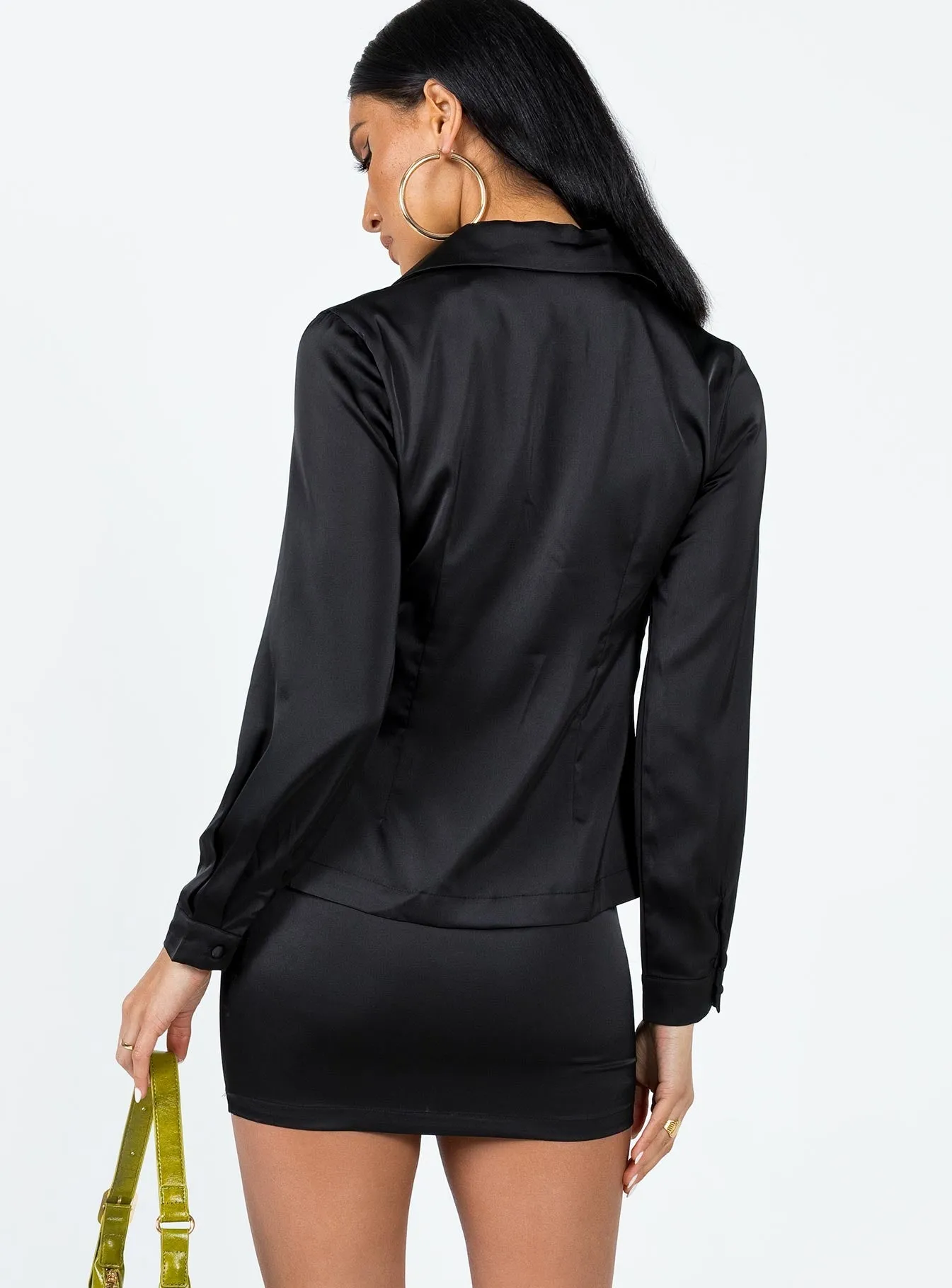 Comfort Fit Texture Shot Eileen Set Black