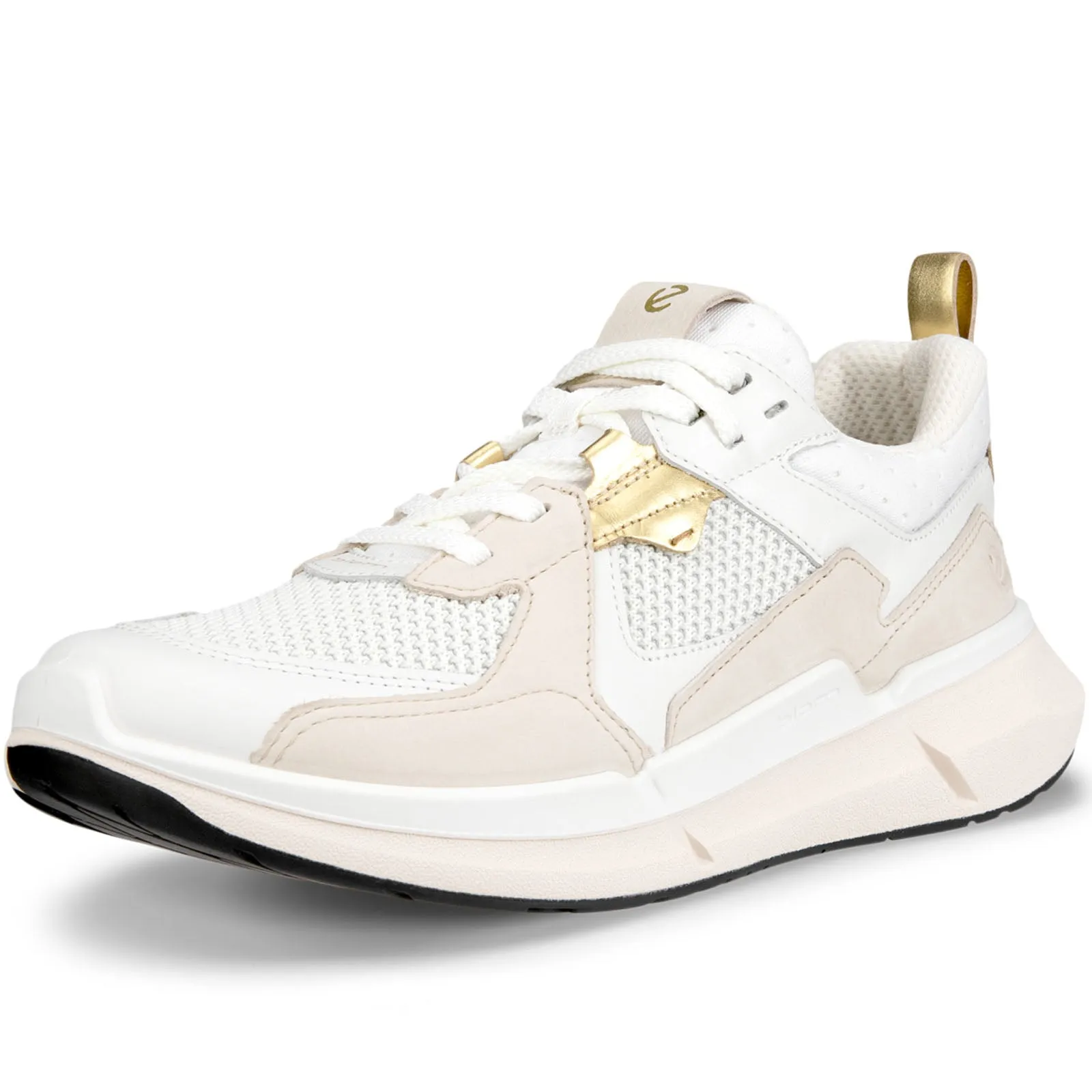 ECCO Womens BIOM 2.2 Nubuck Leather Trainers Stable base