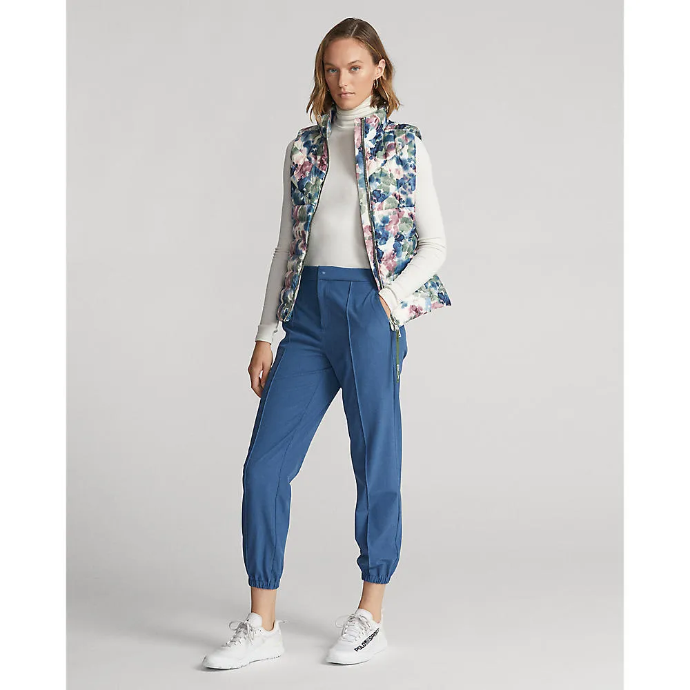 Work Flex RLX Ralph Lauren Women's 4-Way Stretch Cuffed Golf Pants - Indigo Blue