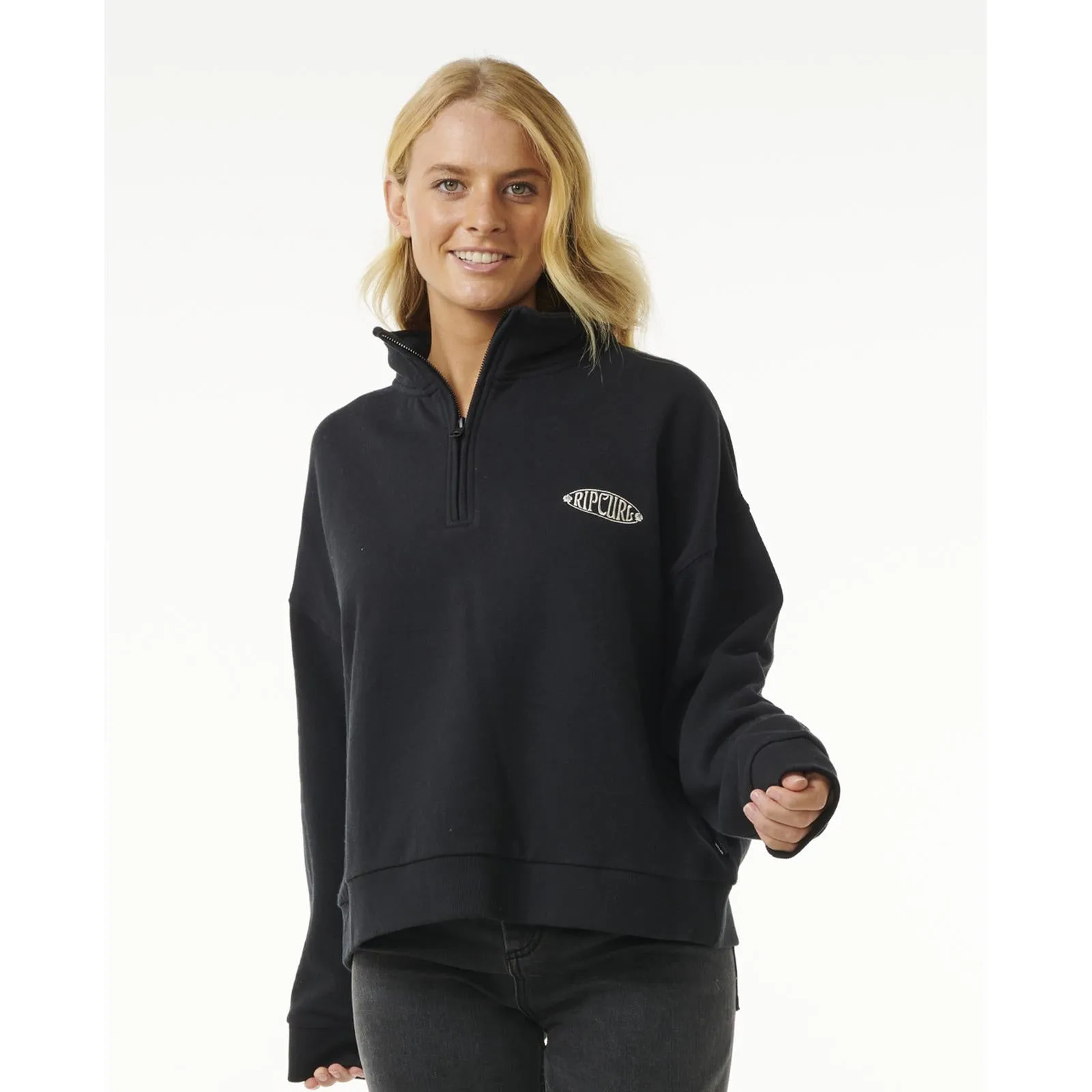 Rip Curl Womens Soleil Half Zip 1/4 Zip Fleece Holiday look