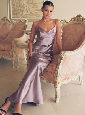 Long Nights Maxi Dress Purple Country View