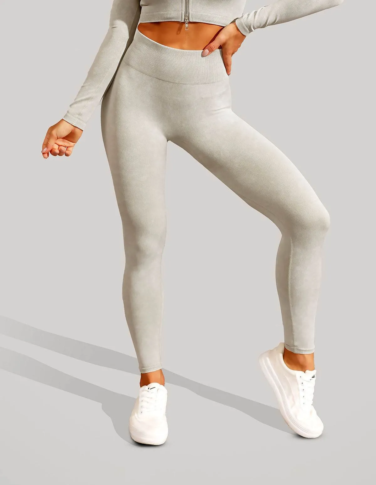 High Waist Tie Dye Yoga Tights Leggings mesh ventilation SustainableProduction