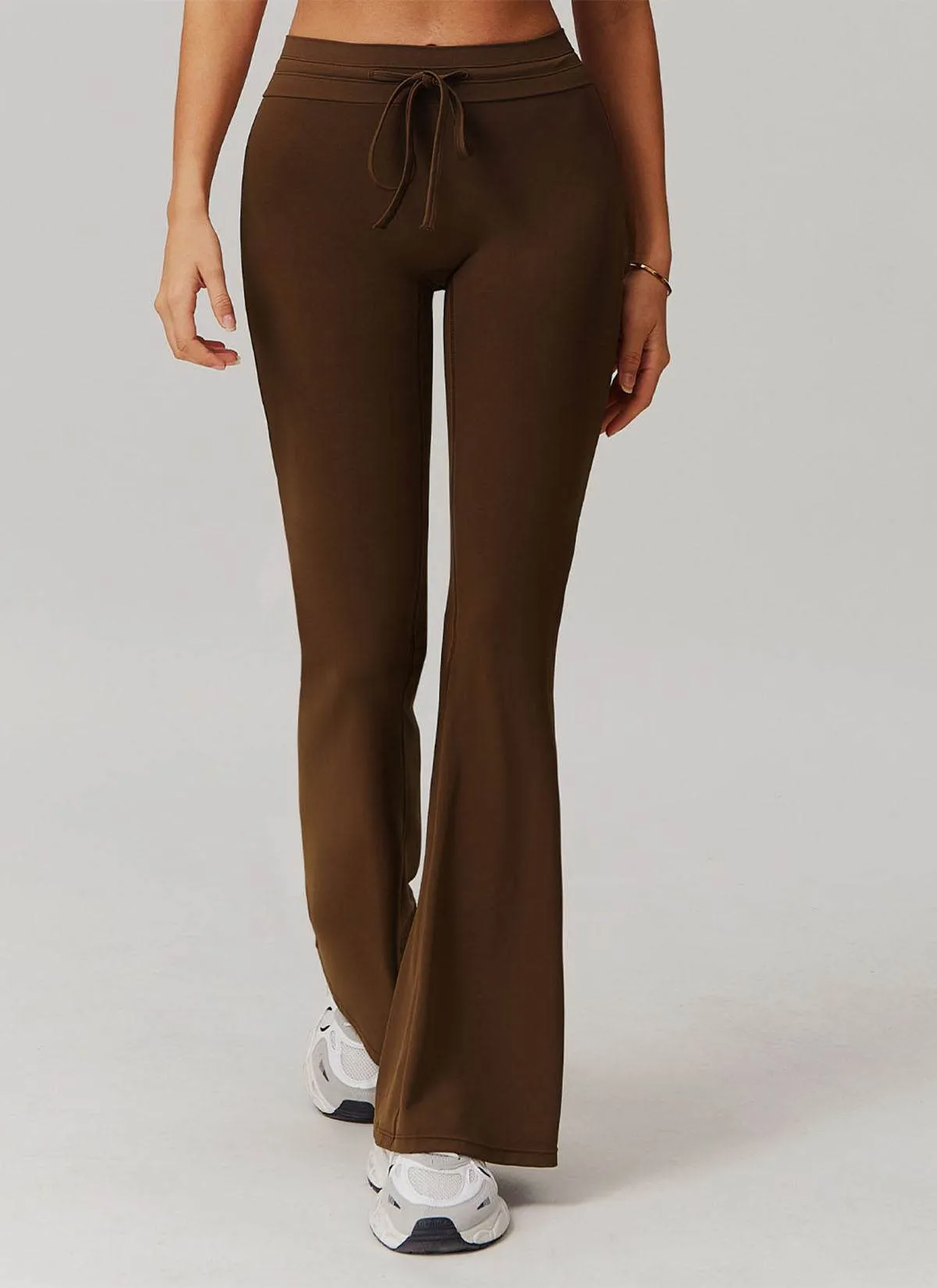 Chic Edge High Waist Wide Leg Yoga Flare Pants