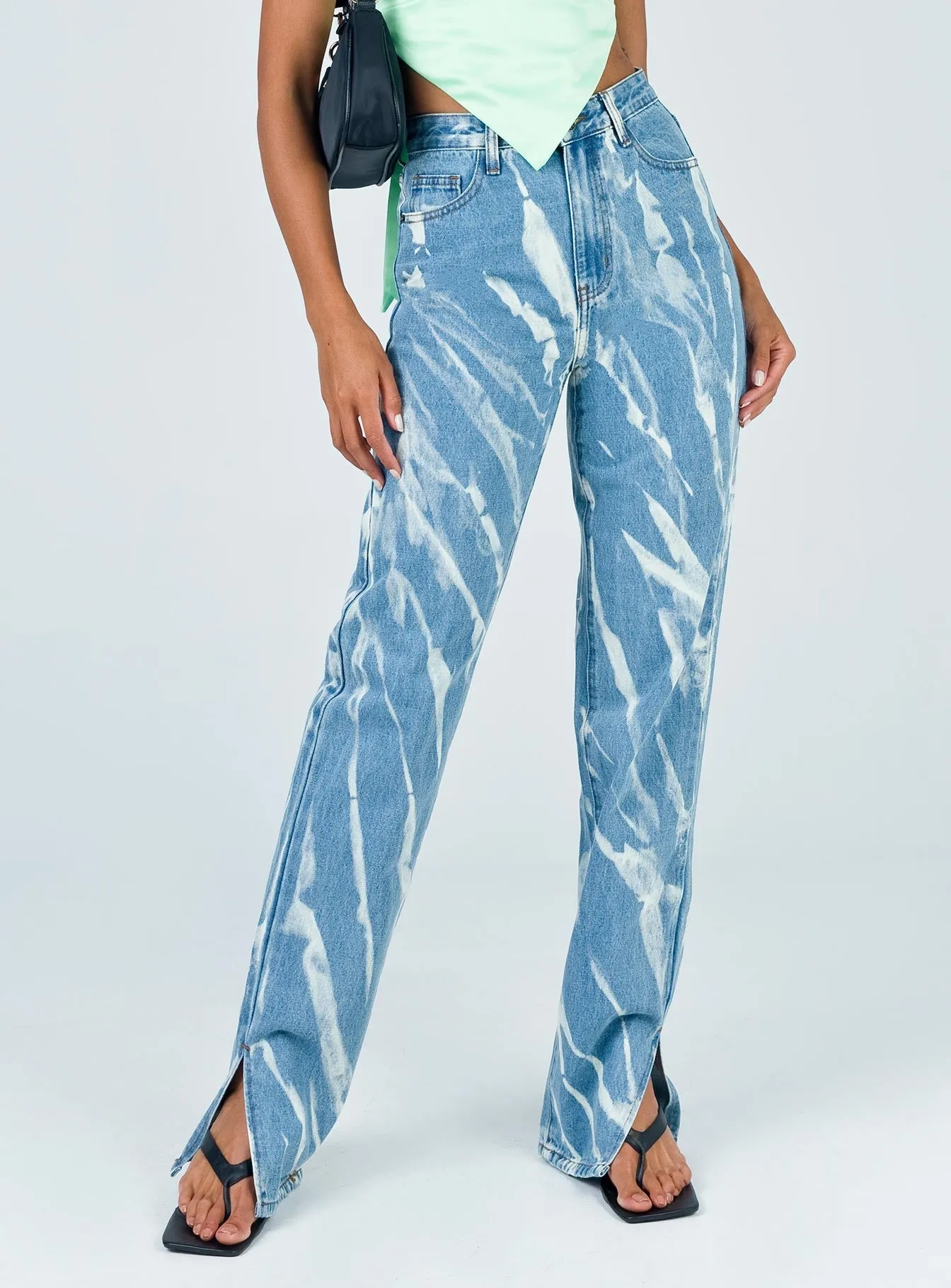 Breath Skin Alabama Jean Tie Dye Denim