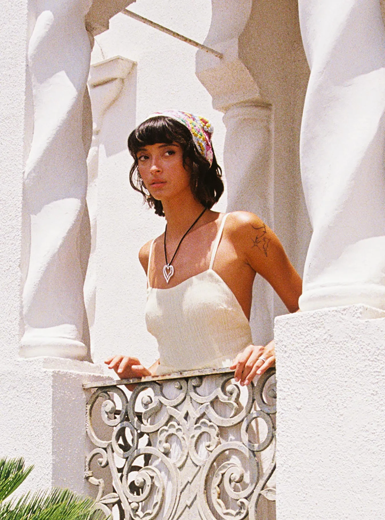 Ricci Maxi Dress Ivory Leg-Lengthening Seasonal Essential