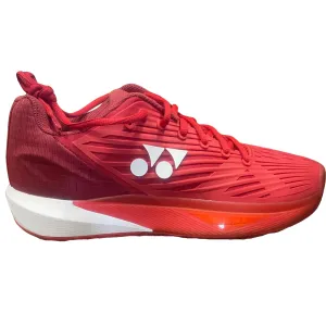Yonex 2025 ECLIPSION 5 Women All Court Tennis Shoes - Tango Red Ventilated Upper Material Breathable Insoles