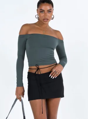 Daytime Look Diez Mini Skirt Licorice