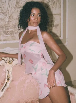 Perrin Mini Skirt Pink Breezy Fit