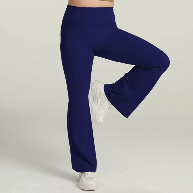 Basic Core High Waist Flared Sports Pants