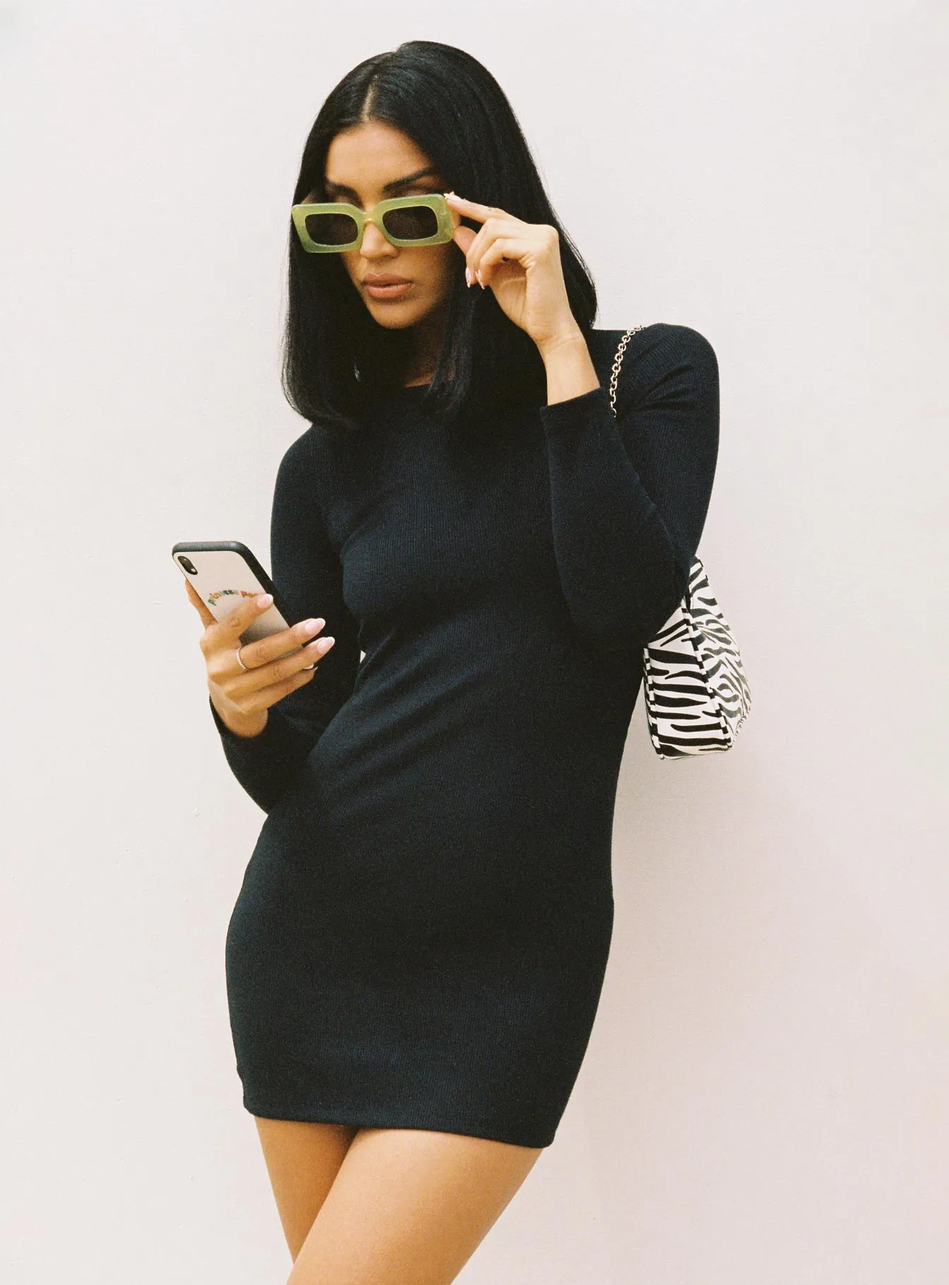 Dear Jane Mini Dress Black Celebration Wear Dressy Glow