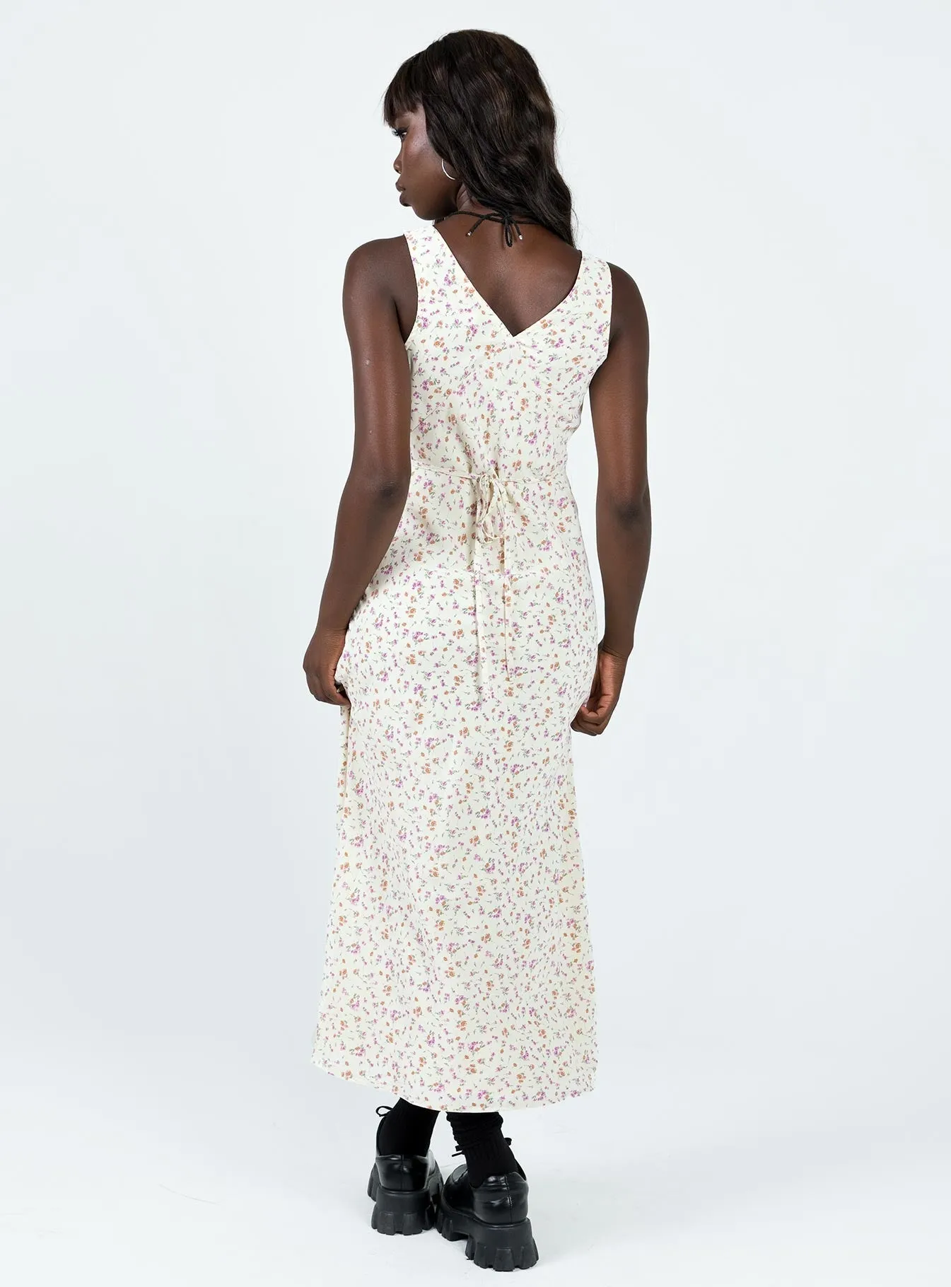 Soft Structure Nellie Maxi Dress Cream