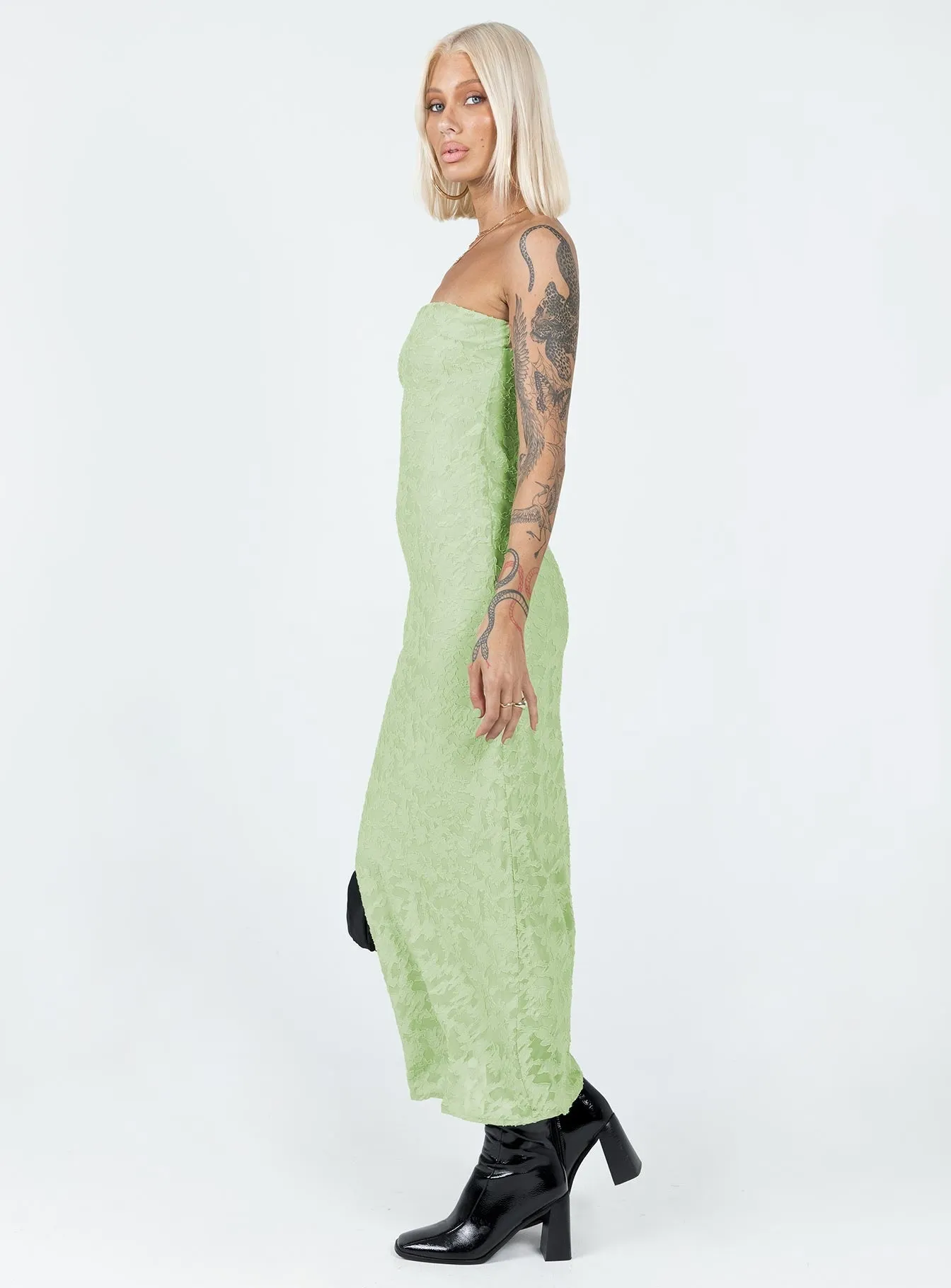LowProfileZipper Sakina Maxi Dress Green