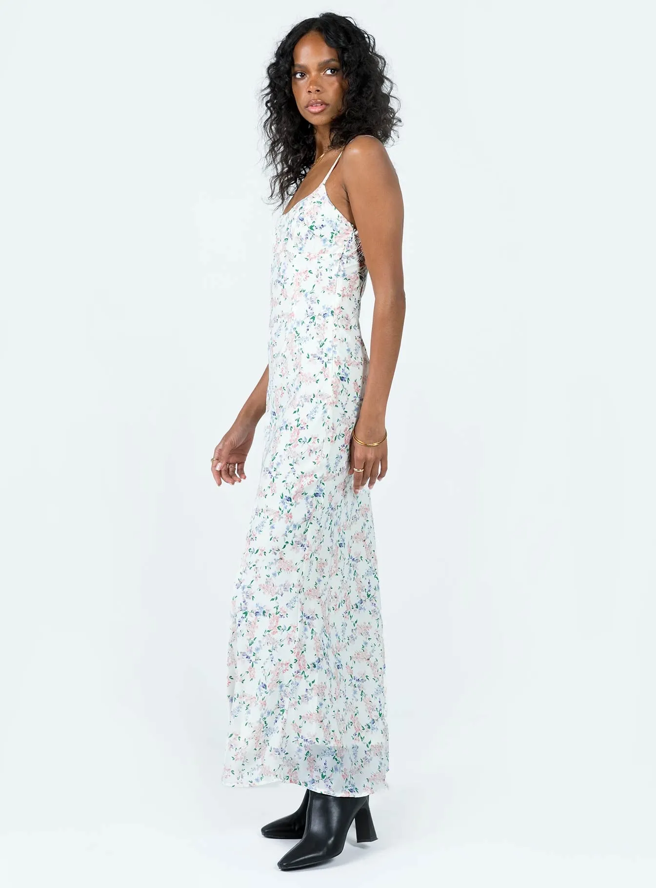 Fairholm Maxi Dress White / Floral Ankle-length Soft Appeal