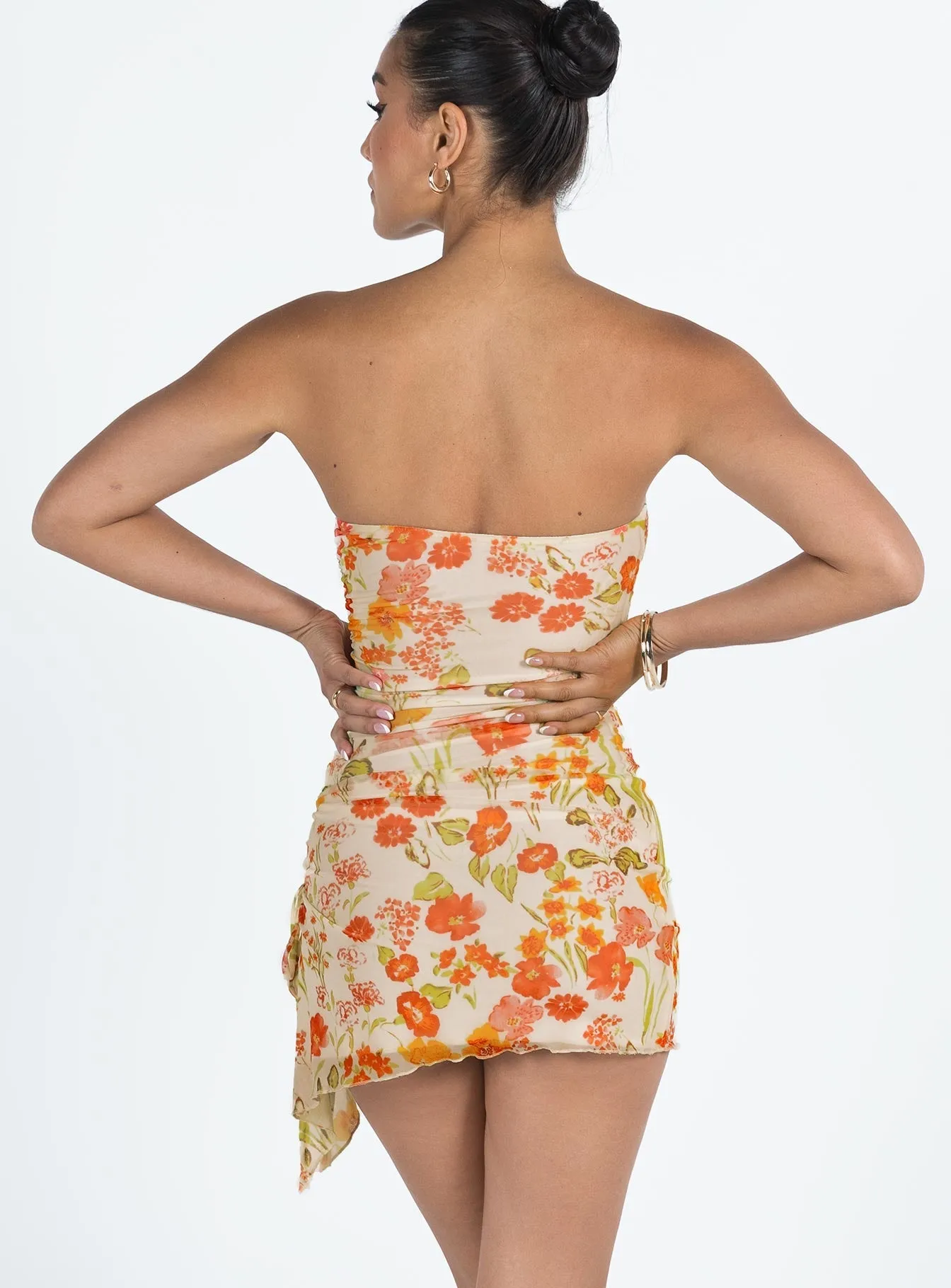 Smart Pairing Golden Scene Donelli Mini Dress Multi