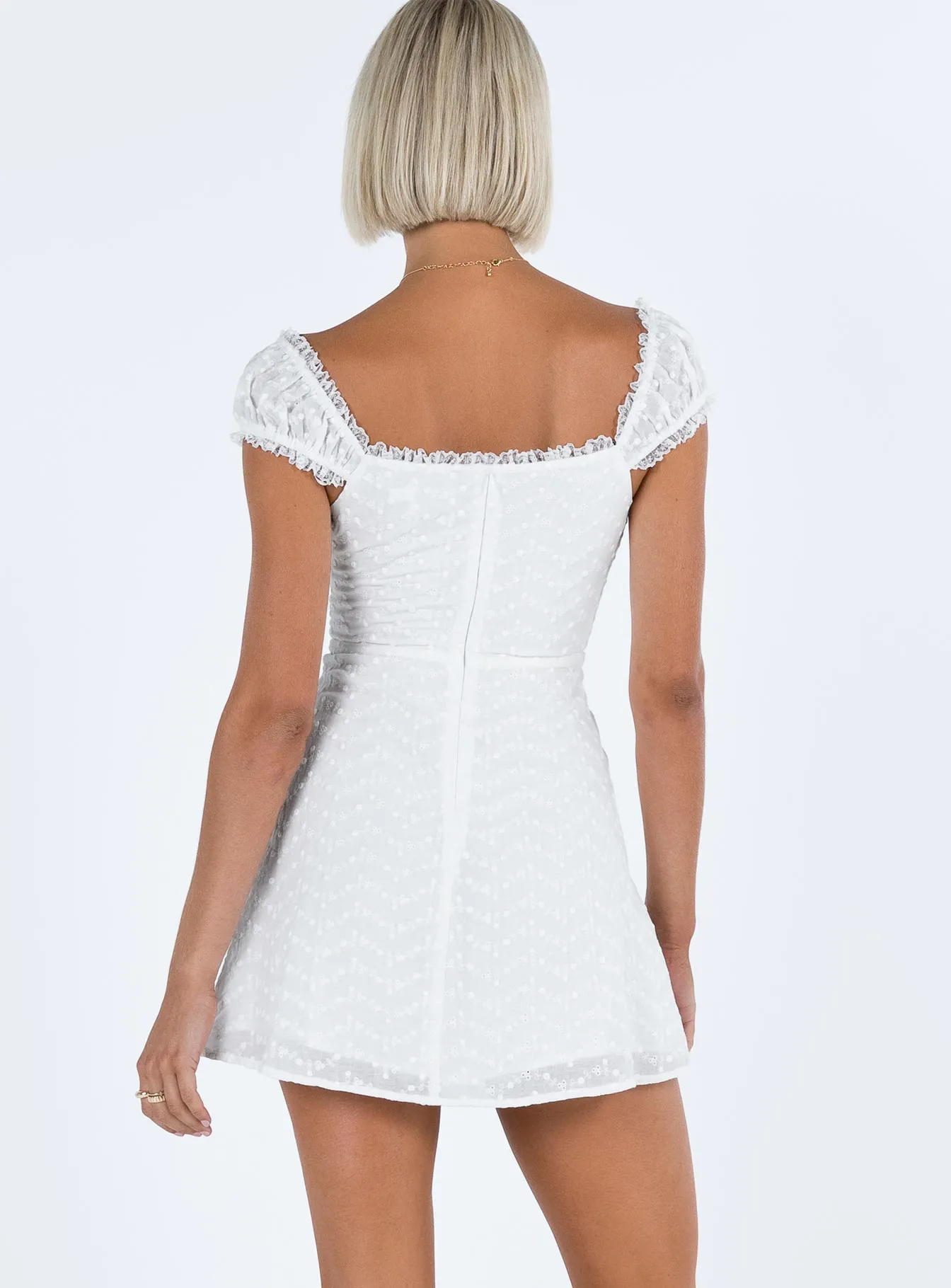 Cool Comfort Reilly Mini Dress White
