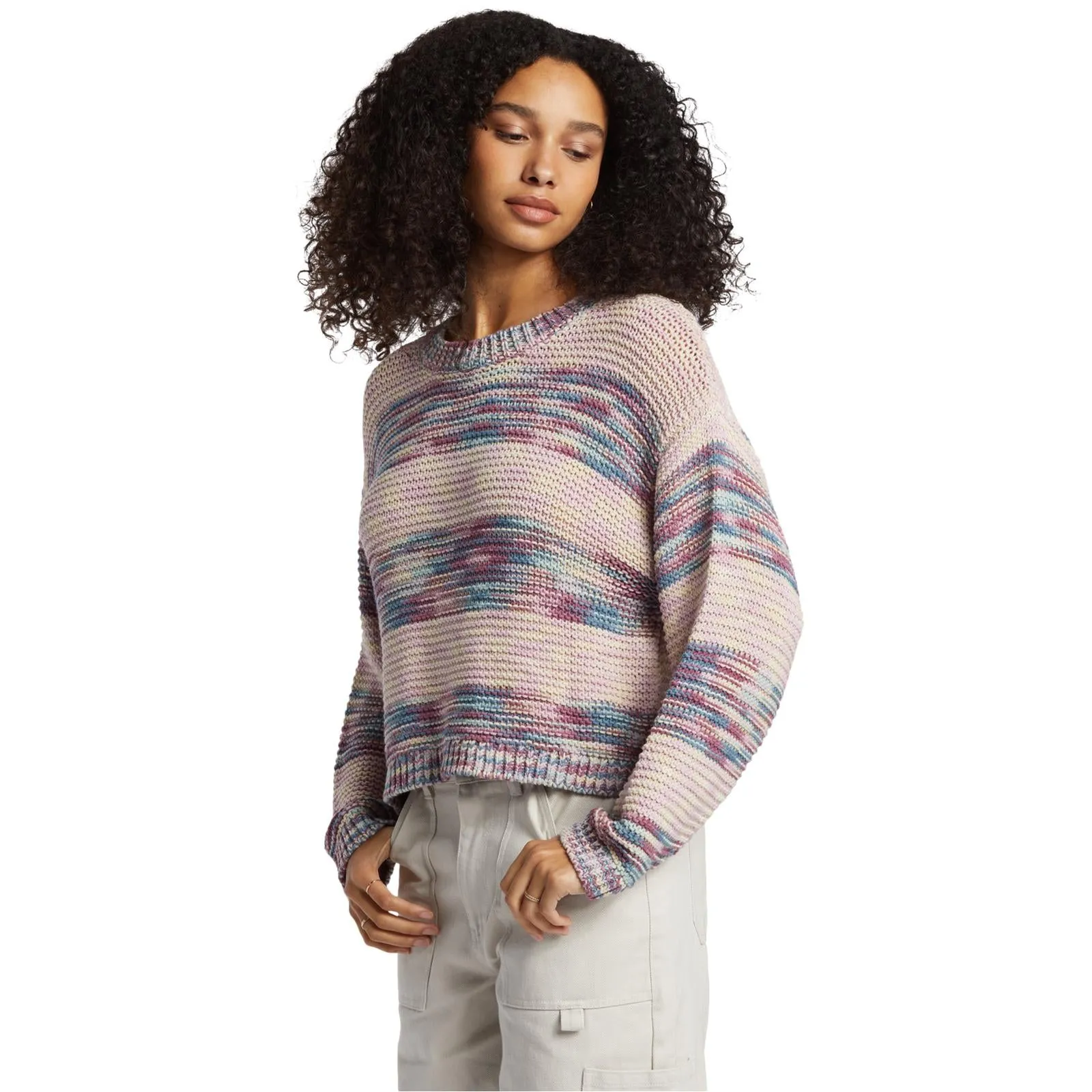Billabong Womens New School Relaxed Fit Sweatshirt Chill Apparel