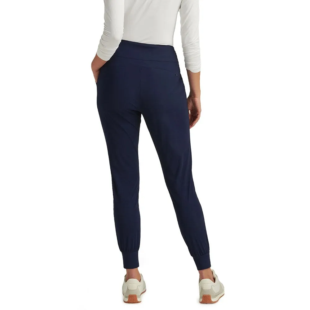 Active Fit Peter Millar Women's Bingham Performance Golfer Jogger - Navy