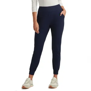 Recycled fibers Peter Millar Women's Bingham Performance Golfer Jogger - Navy