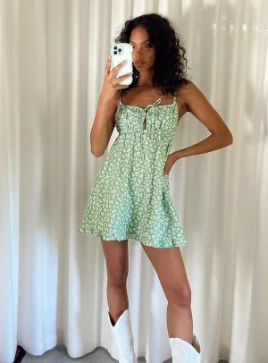 Eco-Lining Empress Of Love Green Floral