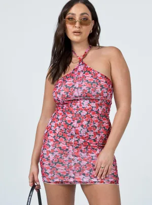 Perfectly Fit Look Jay Jay Mini Dress Pink Floral