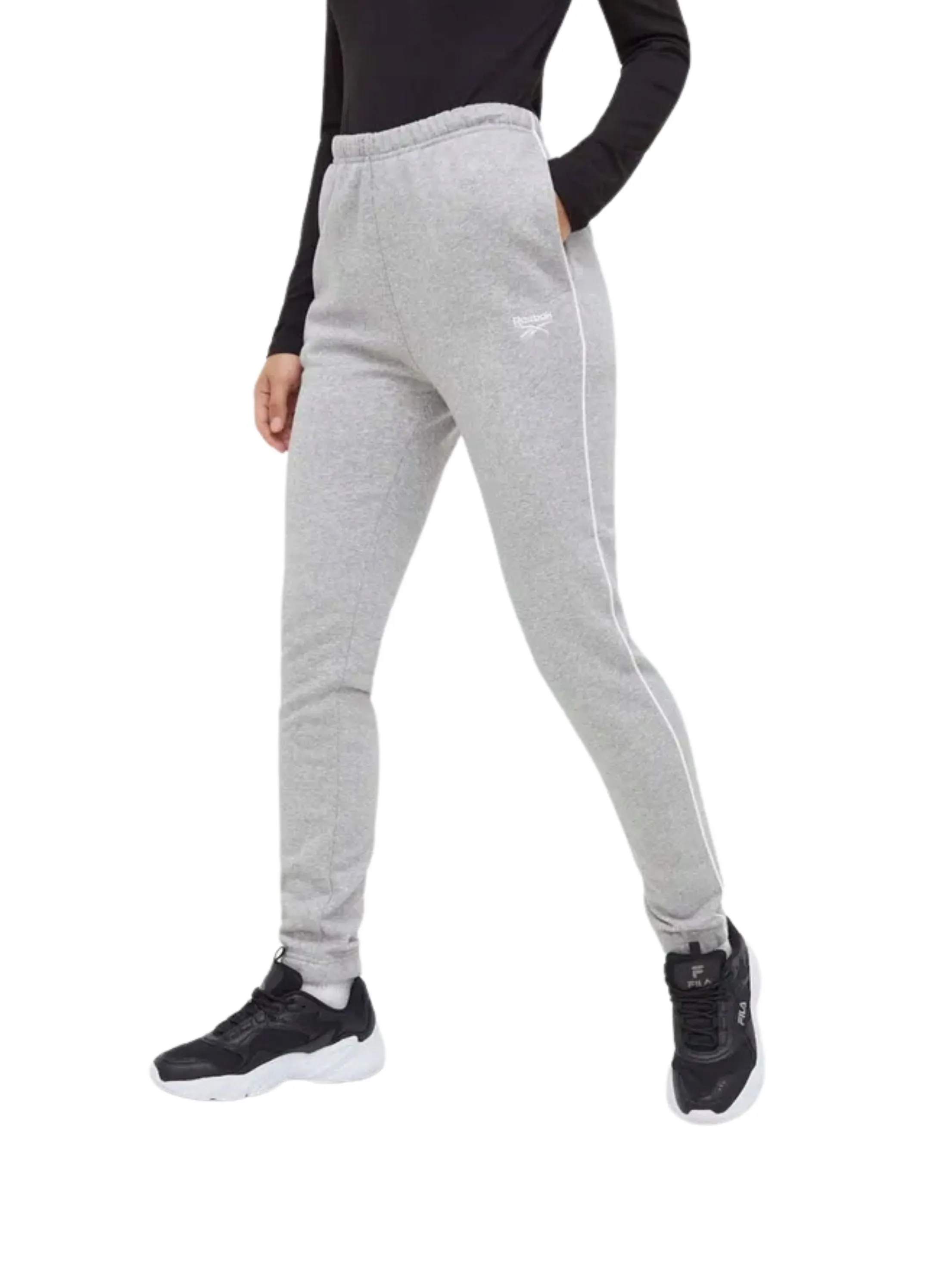 Women's Plain Pant,Grey On The Move Timeless Appeal
