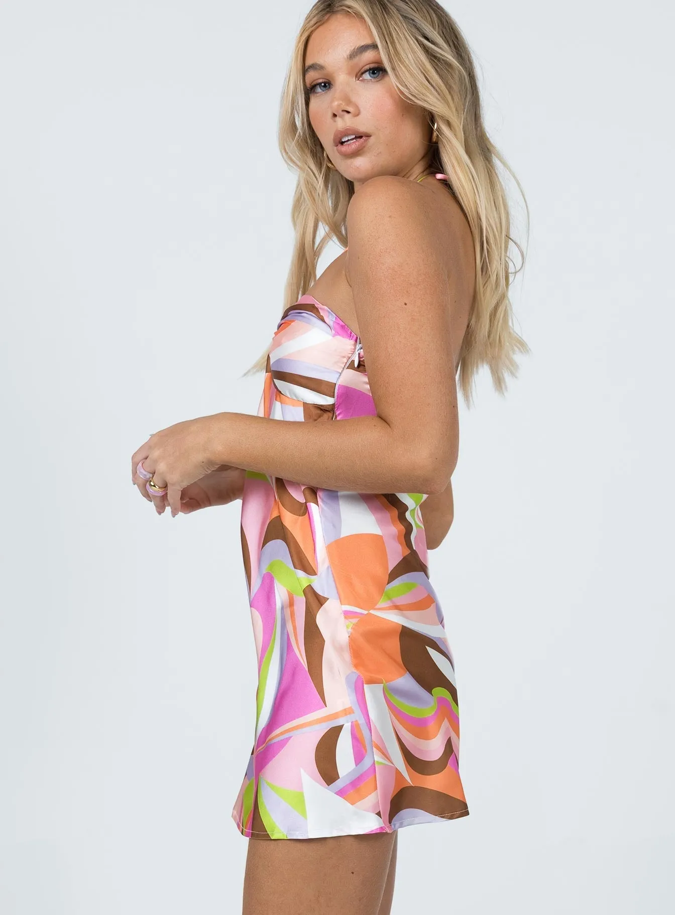 Bloom Zone Chaya Mini Dress Multi