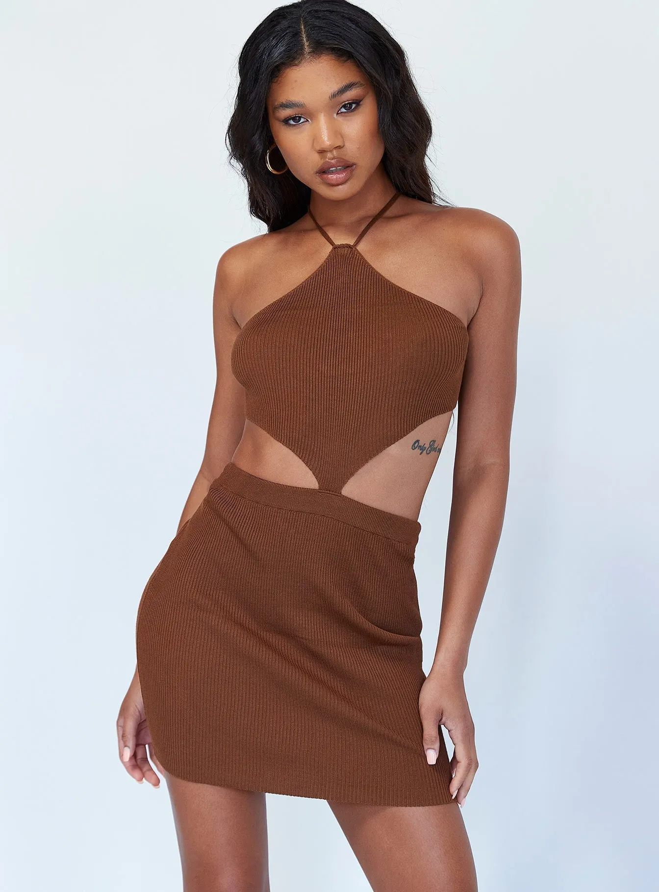 Honey Mini Dress Brown Urban Fit