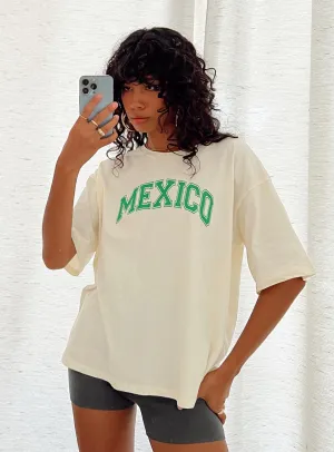 Soft & Smooth Mexico Graphic Tee Off White