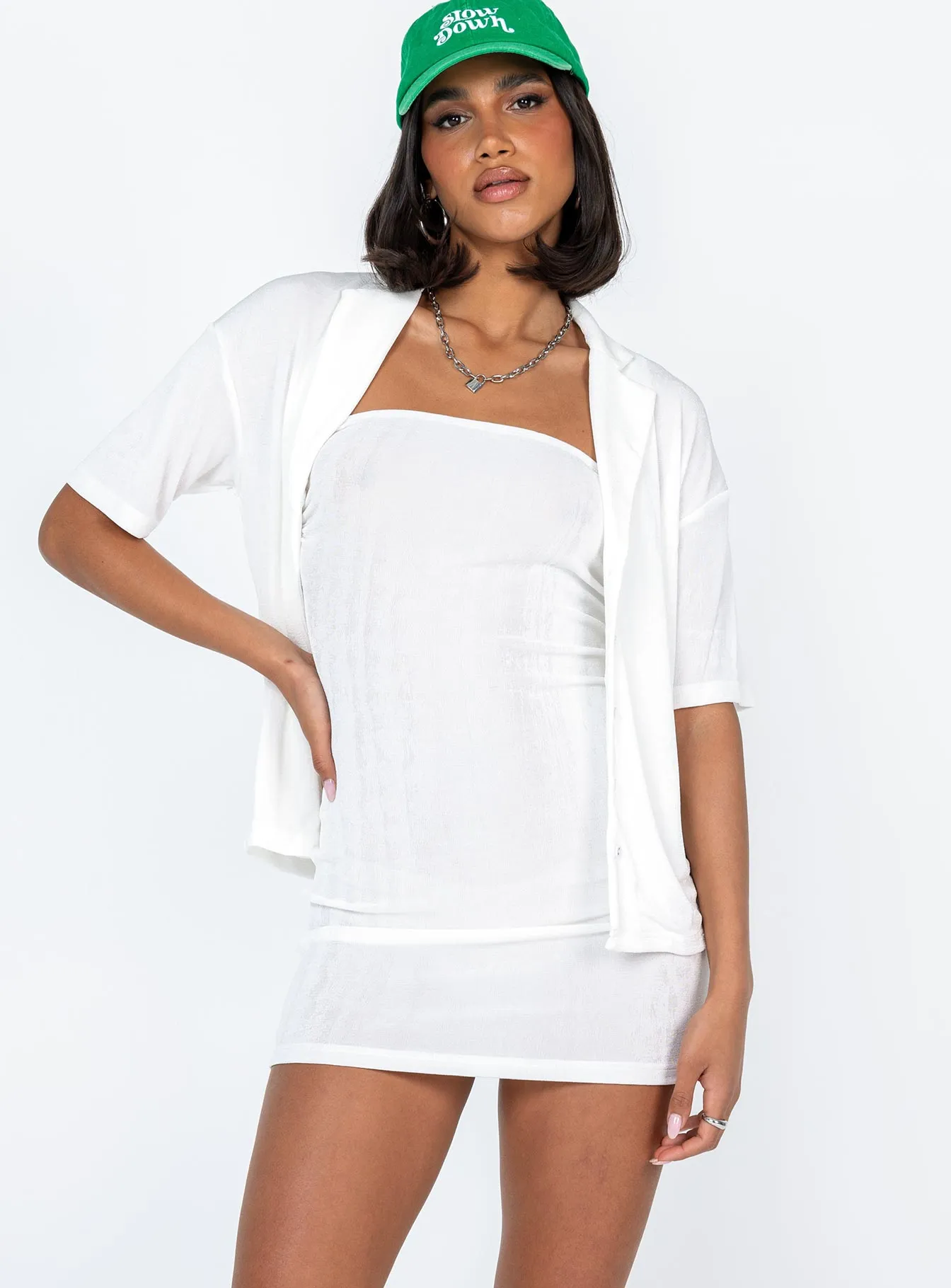 Misha Set White Breathable wear Chill Friendly