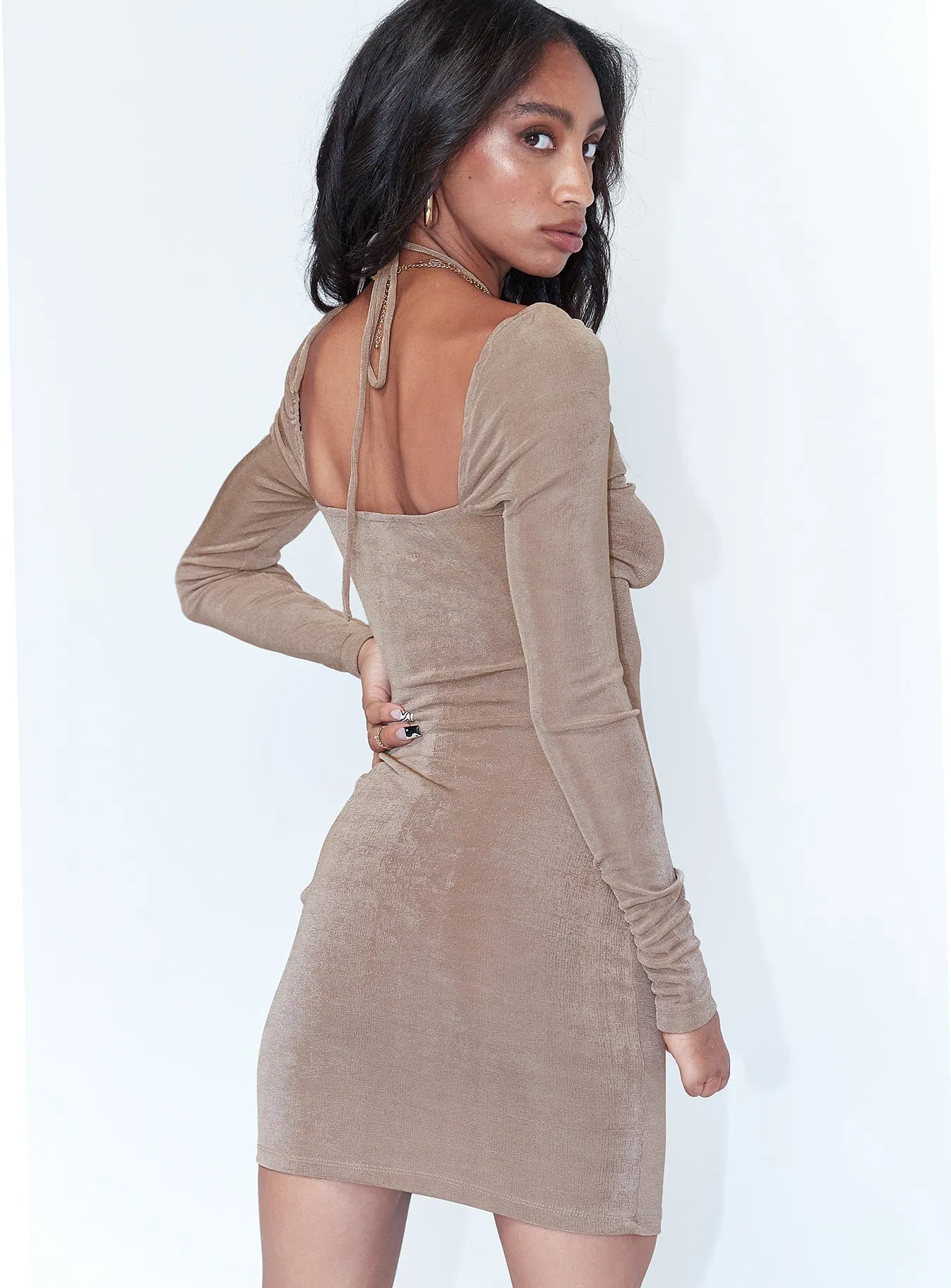 Sierra Mini Dress Brown Bold Simplicity Church Proper