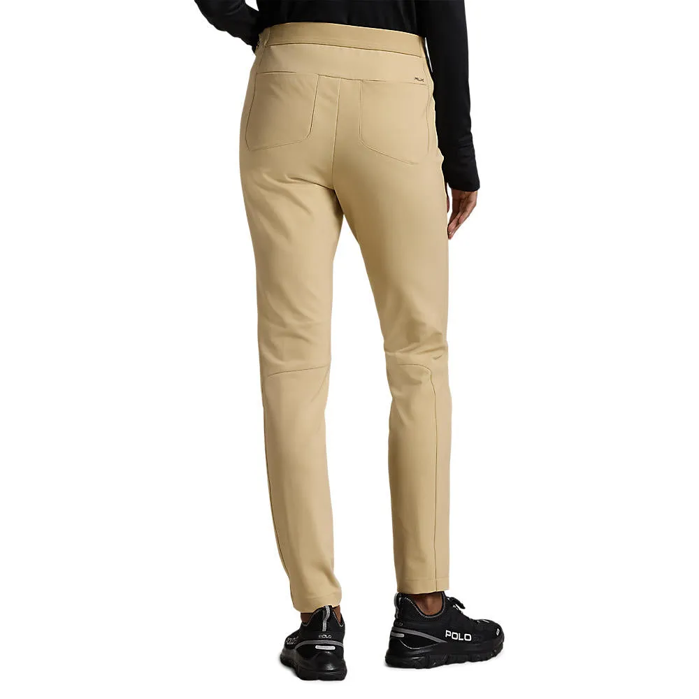Organic Cotton Blend RLX Ralph Lauren Women's Eagle Golf Pants - Polo Tan