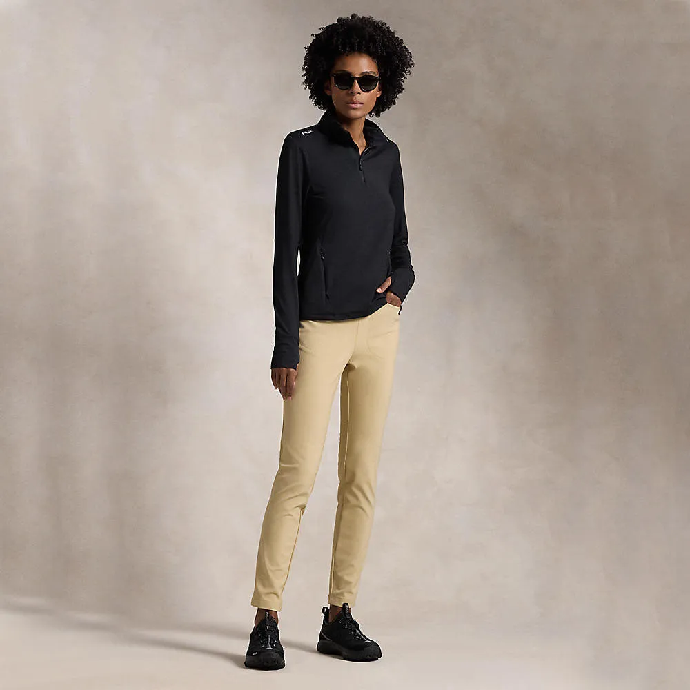 Durable Stitching Solid shade RLX Ralph Lauren Women's Eagle Golf Pants - Polo Tan