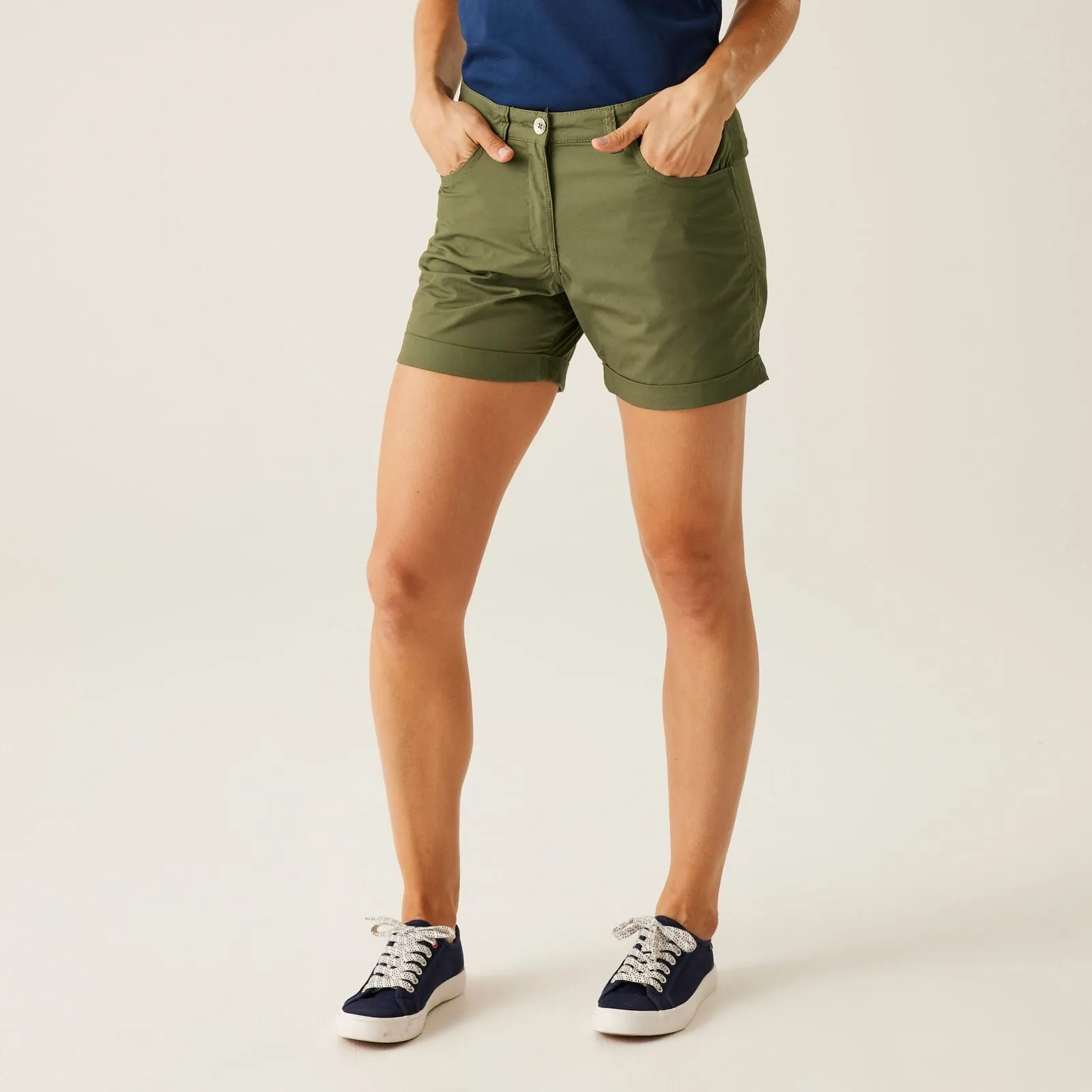 Clean Aesthetic Regatta Womens Pemma Casual Chino Shorts