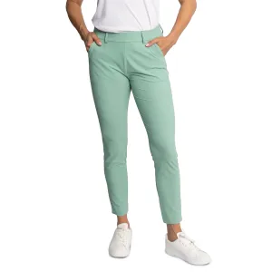 Anti Pilling KJUS Women's Ice Light 7/8 Golf Treggings - Mineral